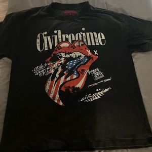 Civilregime oversized tee shirt